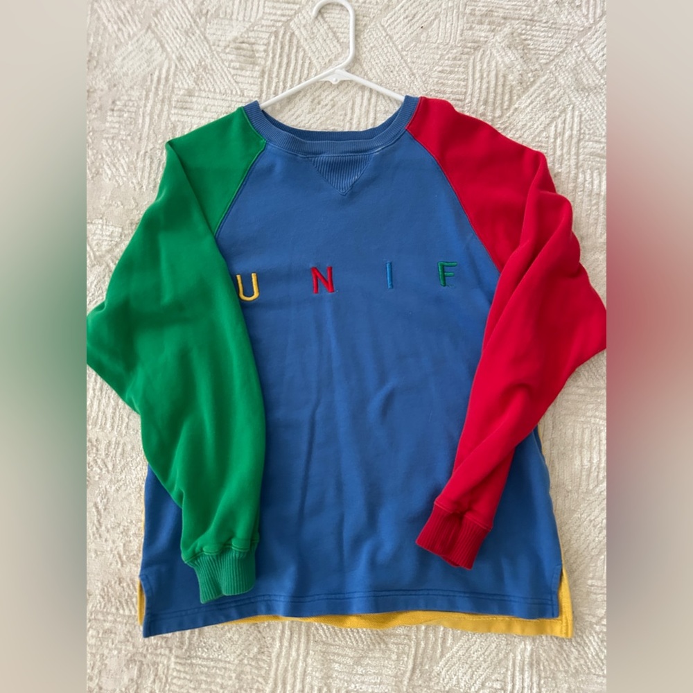 RARE Colorful UNIF Sweatshirt